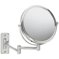 OGLINDĂ DE MACHIAJ     - culoare inox, Basics, sticlă/metal (23/32,5/4cm) - Sadena