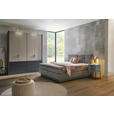 BOXSPRINGBETT 180/200 cm  in Grau  - Schwarz/Grau, KONVENTIONELL, Kunststoff/Textil (180/200cm) - Carryhome