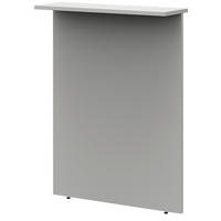 SICHTBLENDE  in Hellgrau  - Hellgrau, Design, Holzwerkstoff (100/112,9/25cm)