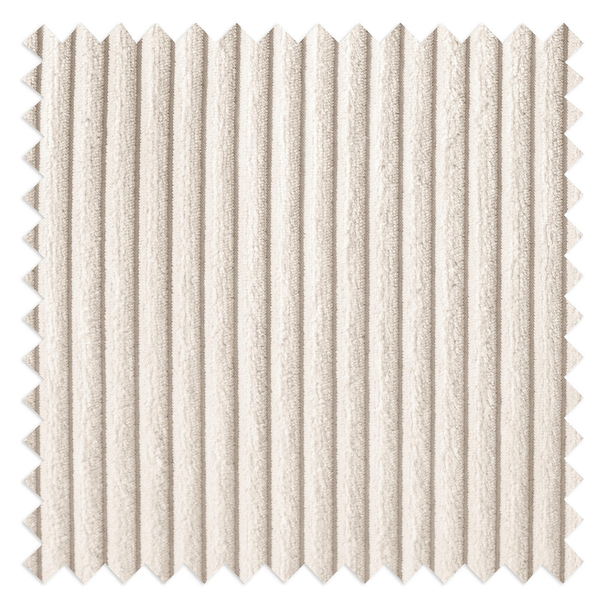 HOCKER Textil Creme  - Creme/Schwarz, Design, Textil/Metall (70/48/60cm) - Livetastic