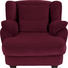 BIG SESSEL in Textil Bordeaux, Weinrot - Bordeaux/Dunkelbraun, LIFESTYLE, Holz/Textil (117/97/134cm) - Landscape BIG SESSEL in Textil Bordeaux, Weinrot - Bordeaux/Dunkelbraun, LIFESTYLE, Holz/Textil (117/97/134cm) - Landscape