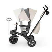 TRICIKL  SPINSTEP 2 PLUS  - bež, Basics, metal/plastika (112/51.5/109cm) - Kinderkraft