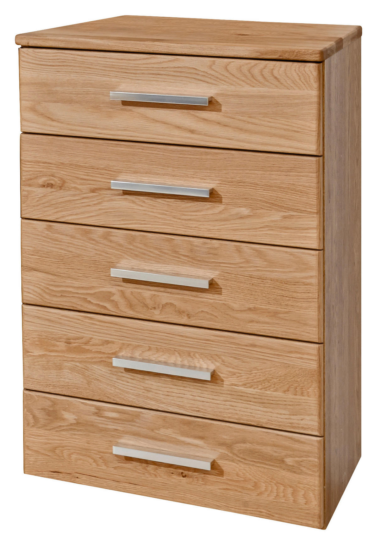 KOMMODE  in 60/86/36 cm  - Erlefarben/Alufarben, Design, Holz/Metall (60/86/36cm) - Dieter Knoll