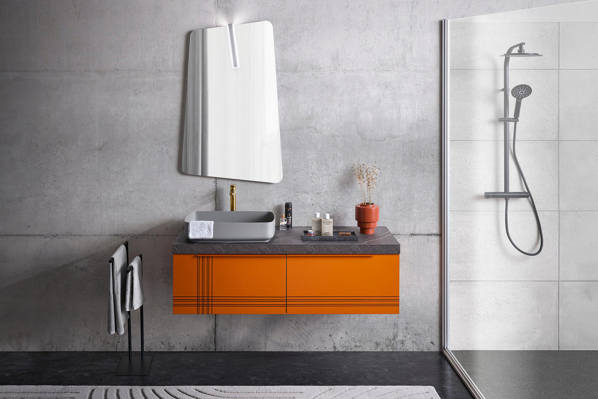 BADEZIMMERSPIEGEL 70/112,5/2,1 cm  - KONVENTIONELL, Glas (70/112,5/2,1cm) - Dieter Knoll