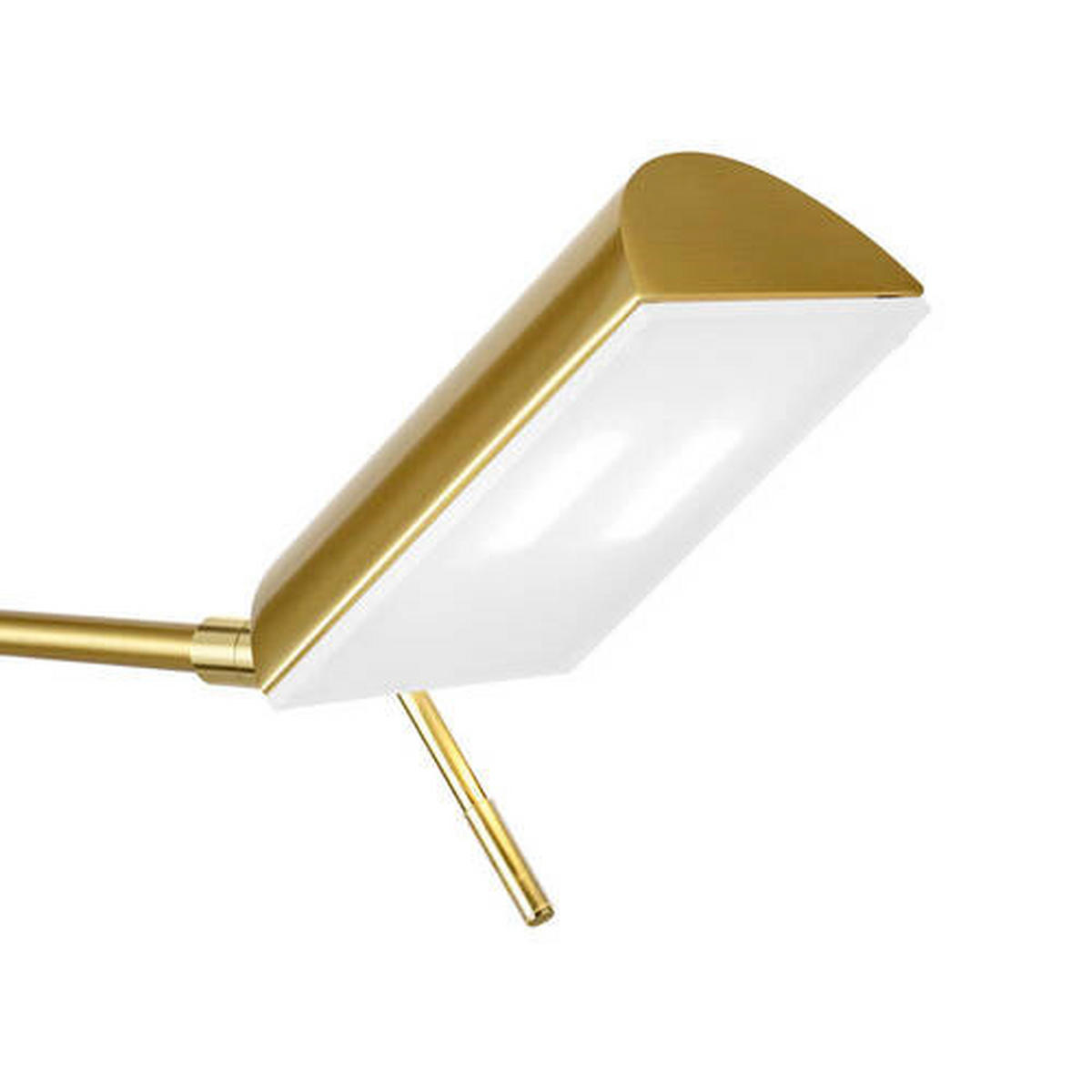 LED-TISCHLEUCHTE 20/40-60 cm   - Messingfarben, Design, Kunststoff/Metall (20/40-60cm) - Hell