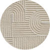 HOCHFLORTEPPICH 80 cm ART Beige  - Beige, Basics, Textil (80cm) - Novel