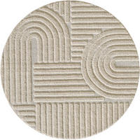 HOCHFLORTEPPICH 160 cm ART Beige  - Beige, Basics, Textil (160cm) - Novel