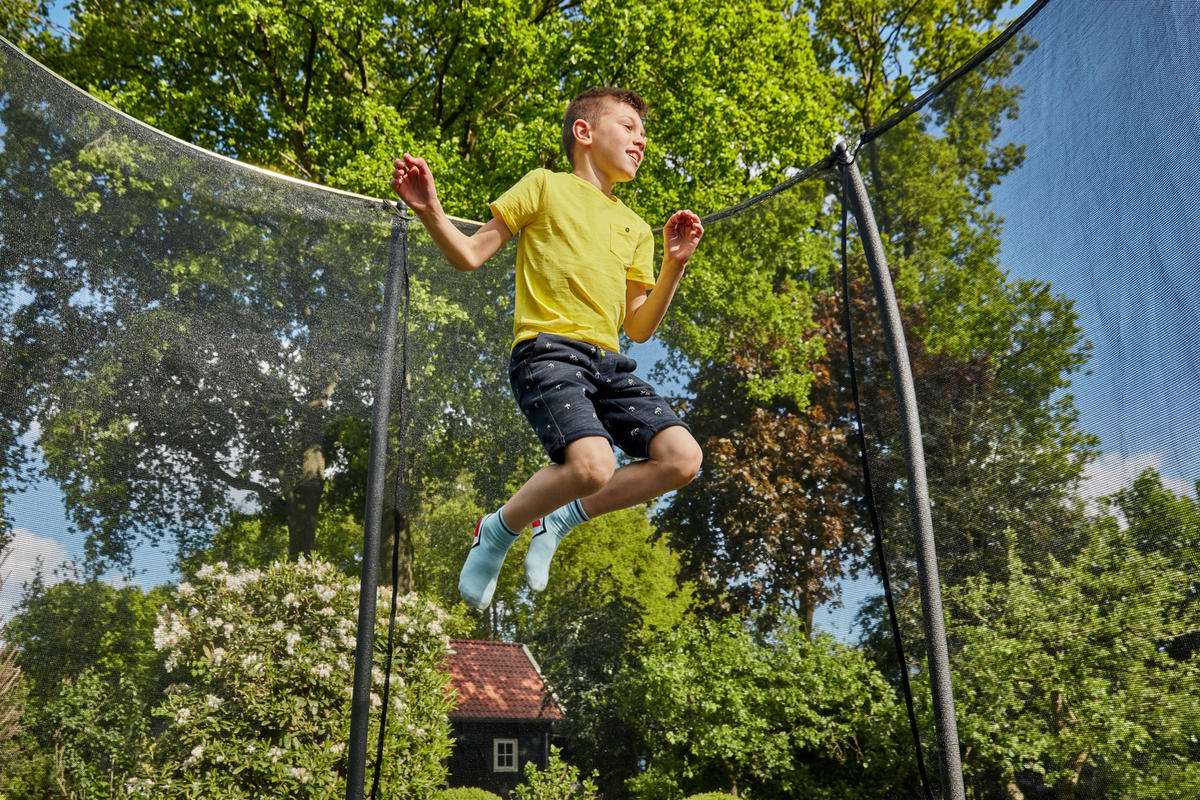 TRAMPOLIN  - Pink, KONVENTIONELL, Kunststoff/Metall (305/255cm) - Salta