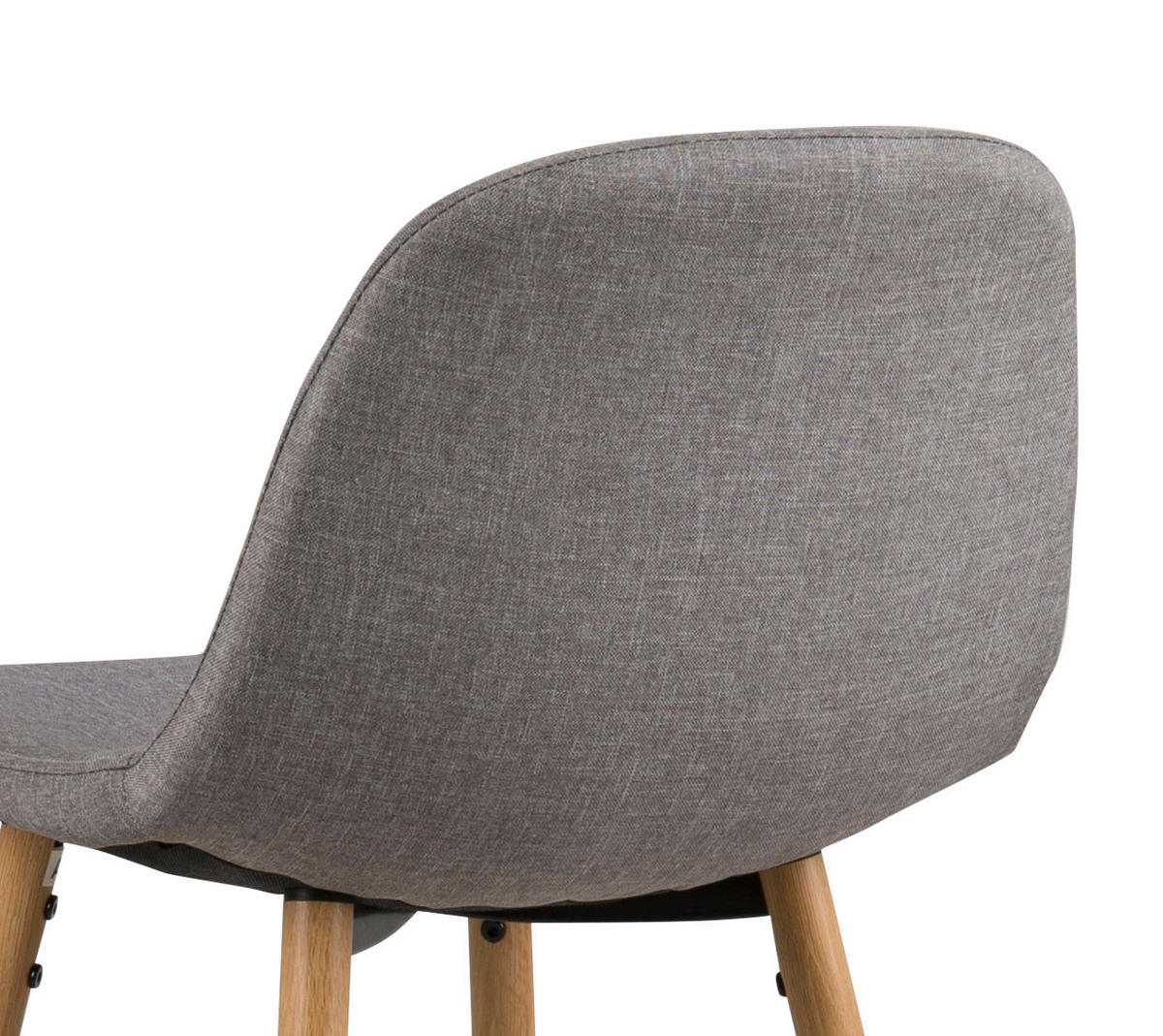 BAROVÁ ŽIDLE, světle šedá - černá/barvy dubu, Design, kov/dřevo (46,6/101/51cm) - Lomoco