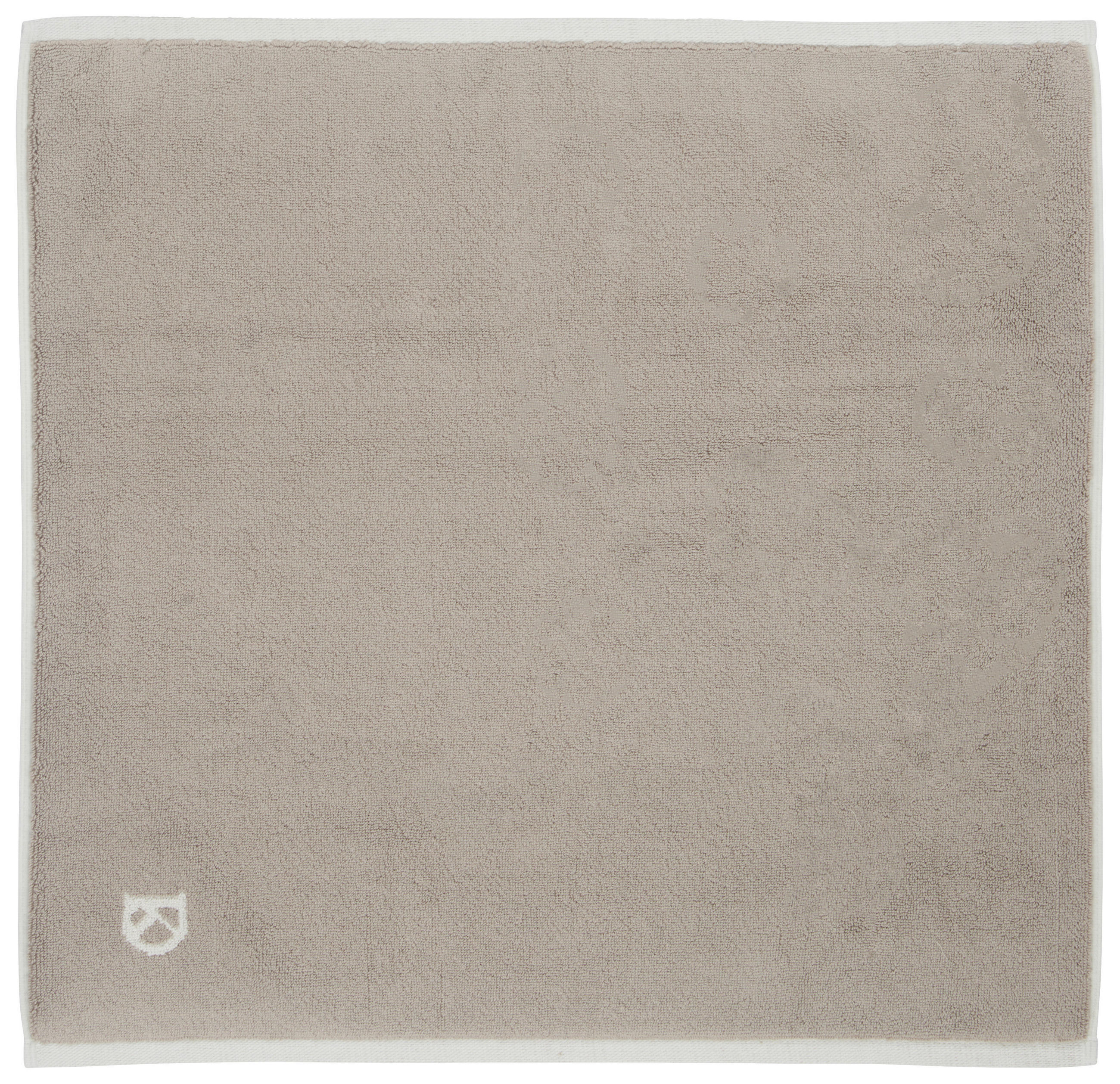 BADEMATTE Weiß, Beige 60/60 cm  - Beige/Weiß, Basics, Textil (60/60cm) - Dieter Knoll