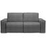 SCHLAFSOFA in Textil Grau - Chromfarben/Grau, Design, Textil/Metall (210/90/102cm) - Dieter Knoll SCHLAFSOFA in Textil Grau - Chromfarben/Grau, Design, Textil/Metall (210/90/102cm) - Dieter Knoll