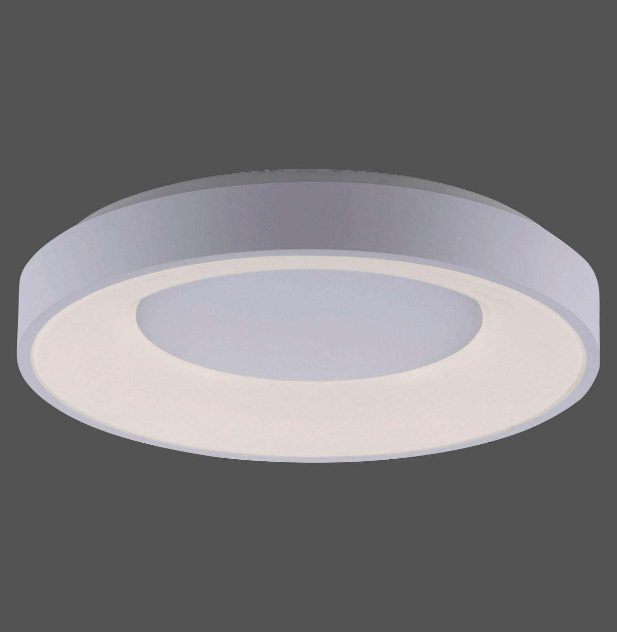 LED-DECKENLEUCHTE 48/48/8 cm   - Weiß, Basics, Kunststoff/Metall (48/48/8cm)