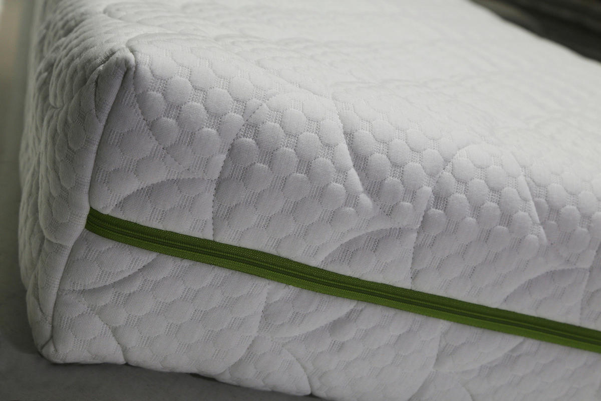 LEŽIŠČE IZ UDOBNE PENE 90/200 cm  - bela, Design, tekstil (90/200cm) - Hom`in