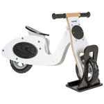 LAUFRAD  - Schwarz/Weiß, Basics, Holz/Holzwerkstoff (78/33/48cm) - My Baby Lou