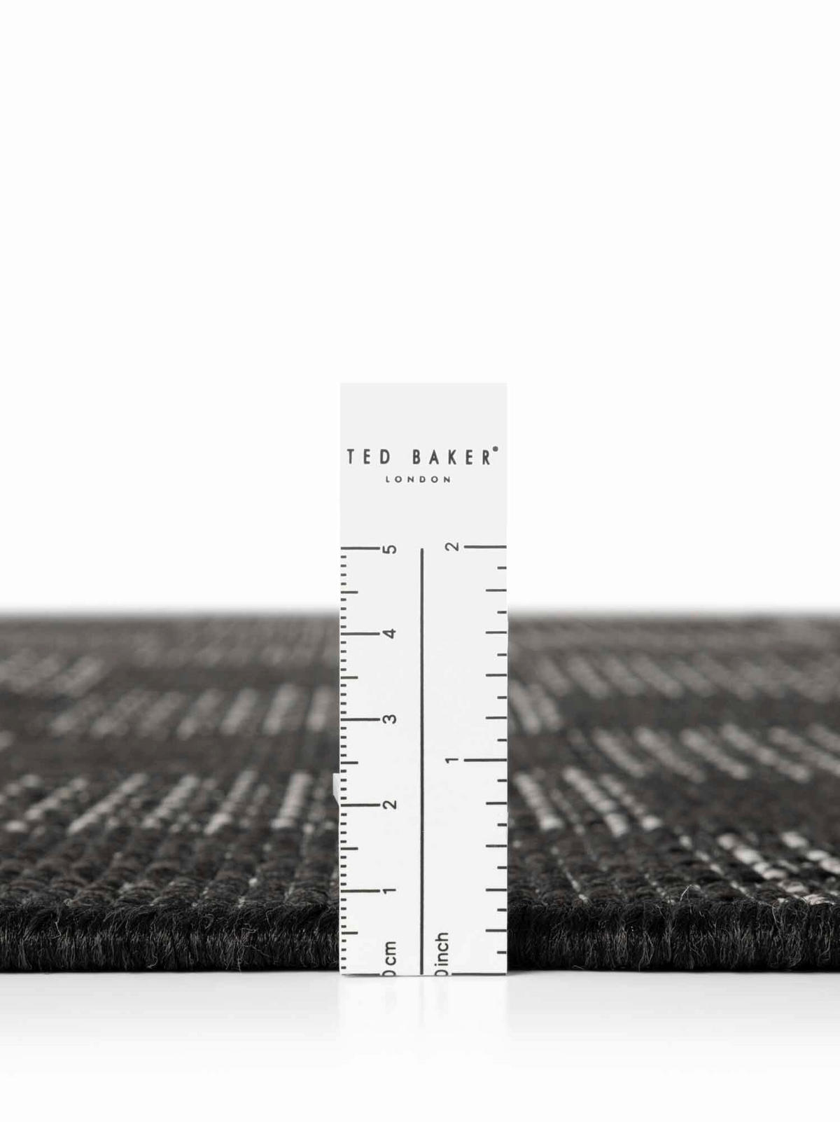 FLACHWEBETEPPICH 80/200 cm Haringey Schwarz, Weiß rechteckig  - Schwarz/Weiß, Design, Kunststoff (80/200cm)