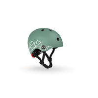 KINDERHELM XXS-S  - Grün, Trend, Kunststoff/Textil (XXS-Snull) - Scoot and Ride