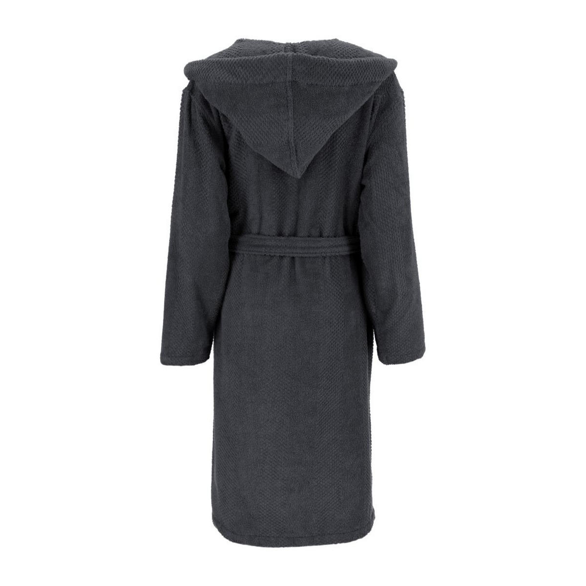 BADEMANTEL Samu XS Unisex  - Grau, Design, Textil (XSnull) - Vossen