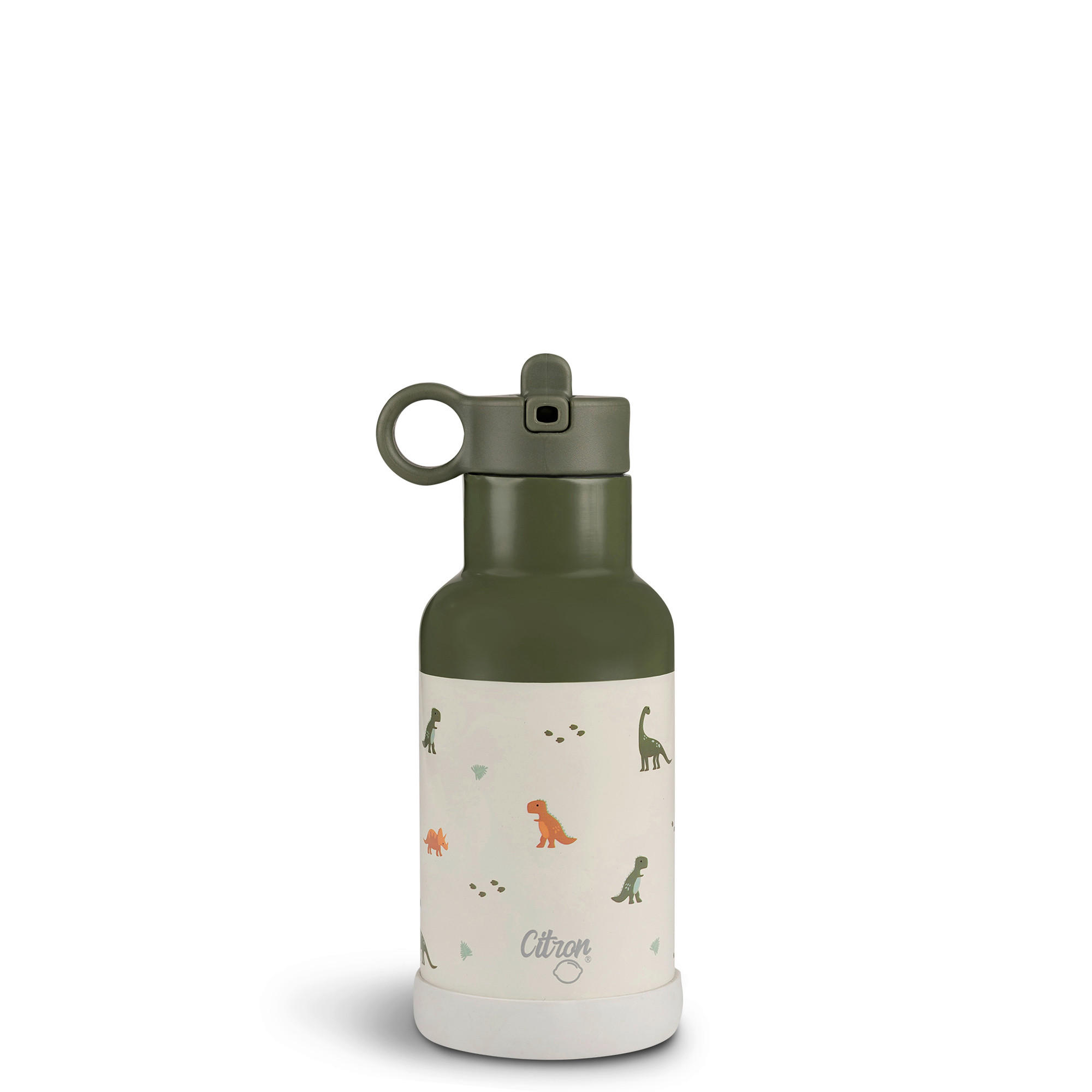 KINDERTRINKFLASCHE  - Weiss, Basics, Kunststoff/Metall (7,5/19,7cm)