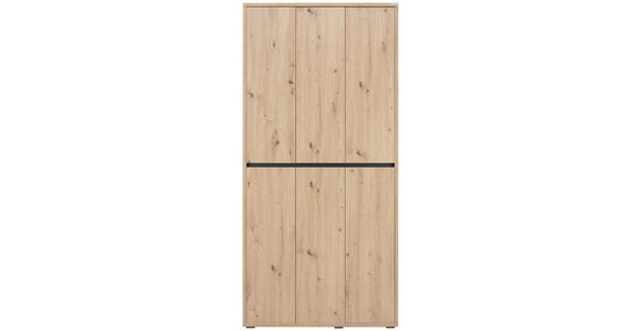 SCHUHSCHRANK 100/210/34 cm  - Eichefarben, KONVENTIONELL, Holzwerkstoff (100/210/34cm) - Xora