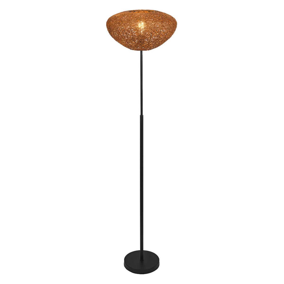 STEHLEUCHTE 39,5/163 cm    - Beige, Natur, Papier/Metall (39,5/163cm) - Ledvance