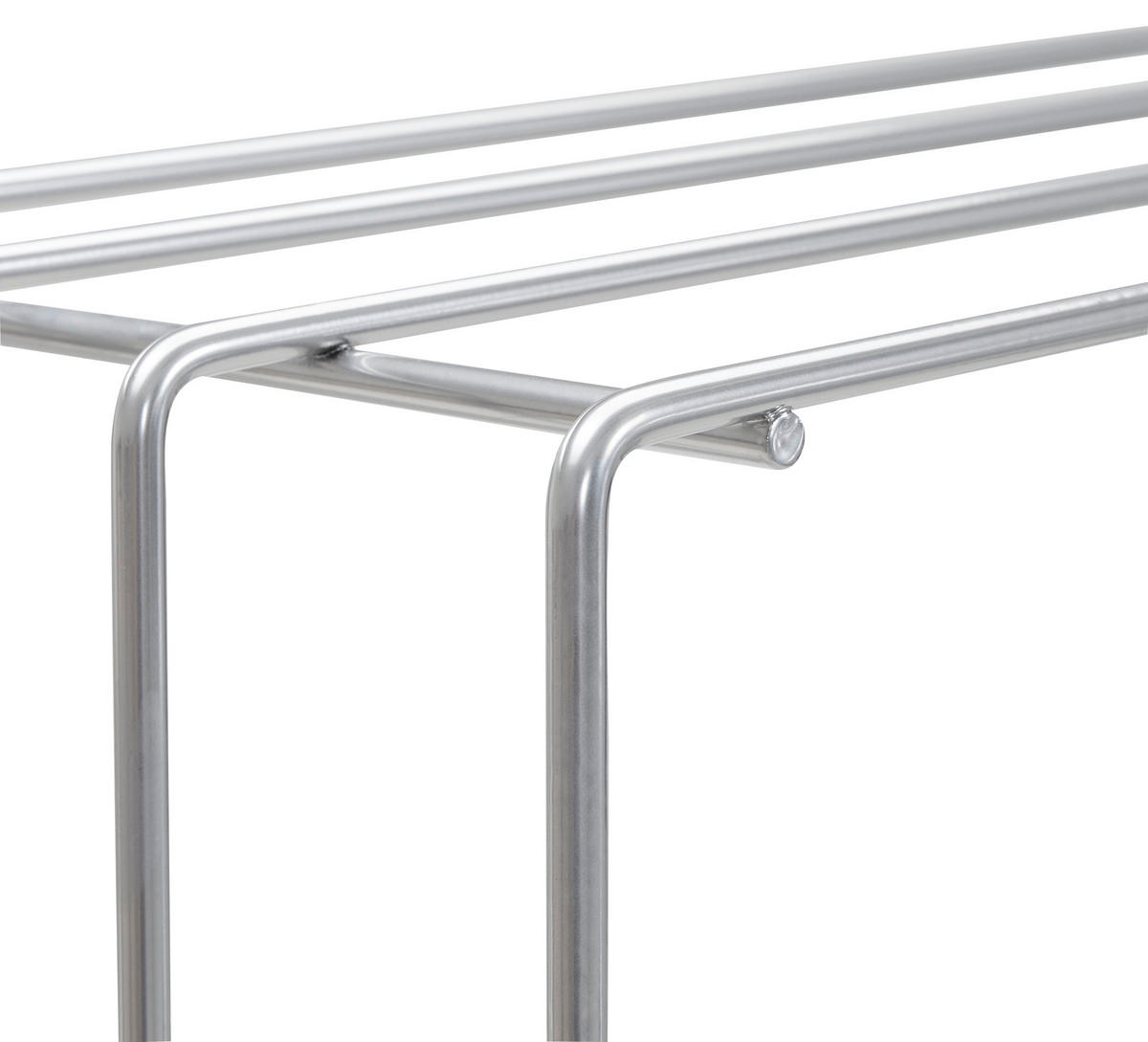 WANDGARDEROBE  in Chromfarben  - Chromfarben, Basics, Metall (73/38/26cm) - Livetastic