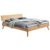 BETT 90/200 cm  in Eiche Bianco  - Eiche Bianco/Eichefarben, Natur, Holz (90/200cm) - Hasena