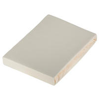 SPANNLEINTUCH 90-100/190-200 cm Jersey  - Ecru, Basics, Textil (90-100/190-200cm) - Novel