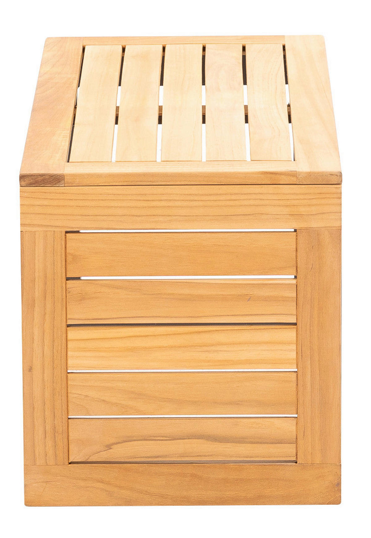 LOUNGEGARNITUR   253/70/175 cm Teakholz Aluminium  - Anthrazit/Grau, Basics, Holz/Textil (253/70/175cm) - Gardenson