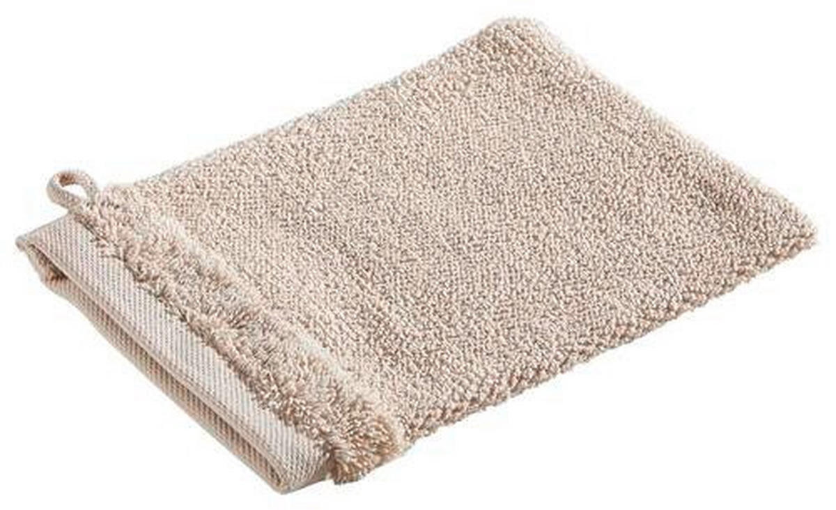 WASCHLAPPEN BONITA Taupe 4-teilig  - Taupe, Natur, Textil (16/21cm) - Bio:Vio