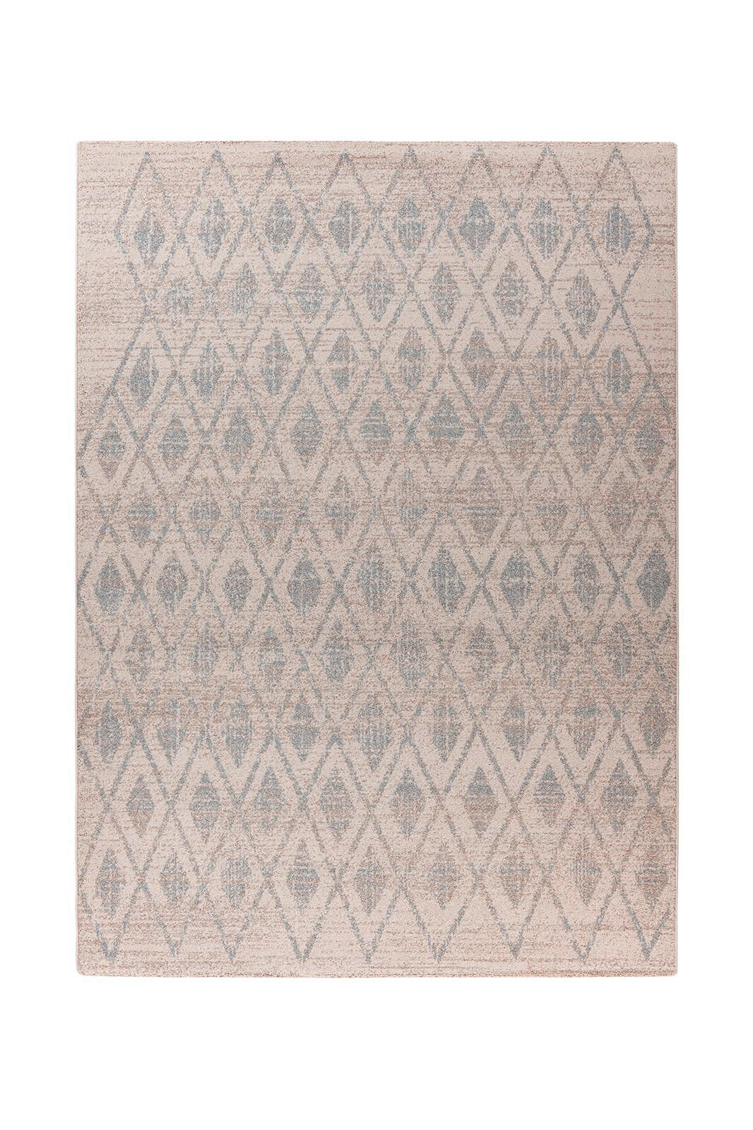 TEPPICH 160/230 cm Gene 425 Beige / Blau Blau, Beige  - Blau/Beige, KONVENTIONELL, Textil (160/230cm)