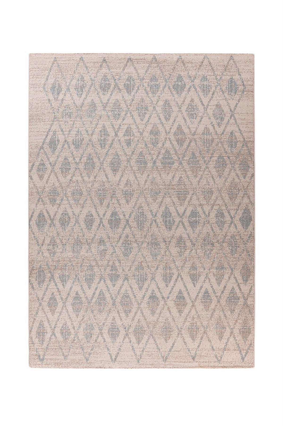 TEPPICH 120/170 cm Gene 425 Beige / Blau Blau, Beige  - Blau/Beige, KONVENTIONELL, Textil (120/170cm)