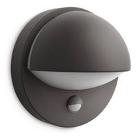 ZUNANJA STENSKA SVETILKA  JUNE 19,5/19,5/13,5 cm            - antracit, Basics, kovina (19,5/19,5/13,5cm) - Philips