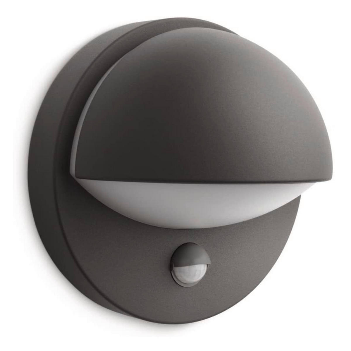 ZUNANJA STENSKA SVETILKA  JUNE 19,5/19,5/13,5 cm            - antracit, Basics, kovina (19,5/19,5/13,5cm) - Philips