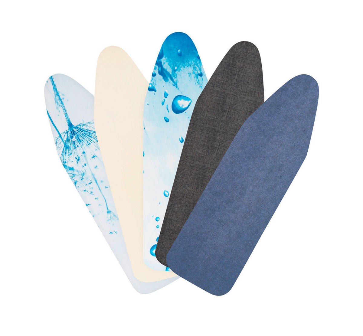 BÜGELBRETTBEZUG - Blau, Basics, Textil (58/0.2/147cm) - Brabantia