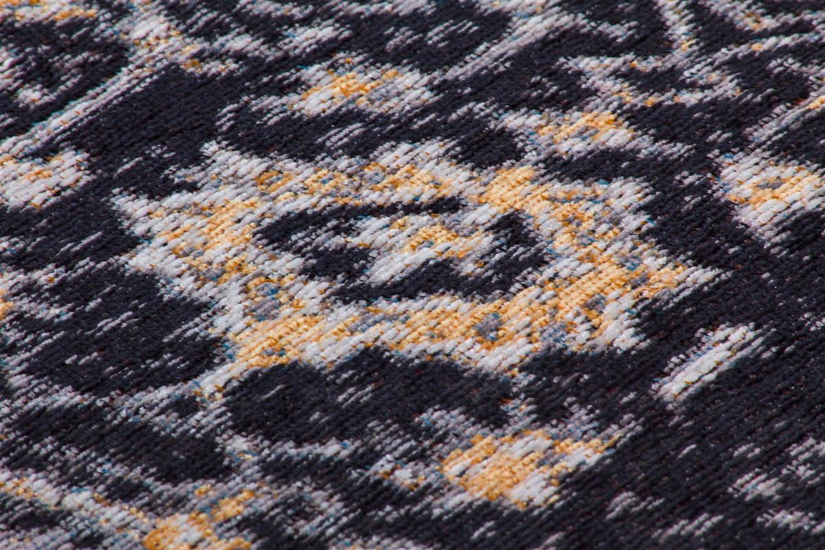 LÄUFER 75/150 cm Blaze 500 Multi / Blau Blau, Multicolor  - Blau/Multicolor, KONVENTIONELL, Textil (75/150cm)