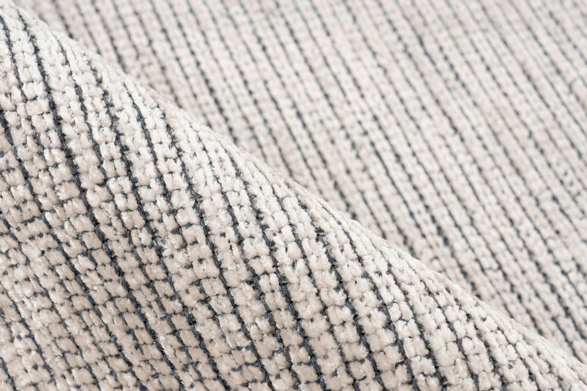 FLACHWEBETEPPICH  Wohnzimmer 200/290 cm Roma Creme rechteckig  - Creme, KONVENTIONELL, Textil (200/290cm) - Batucci