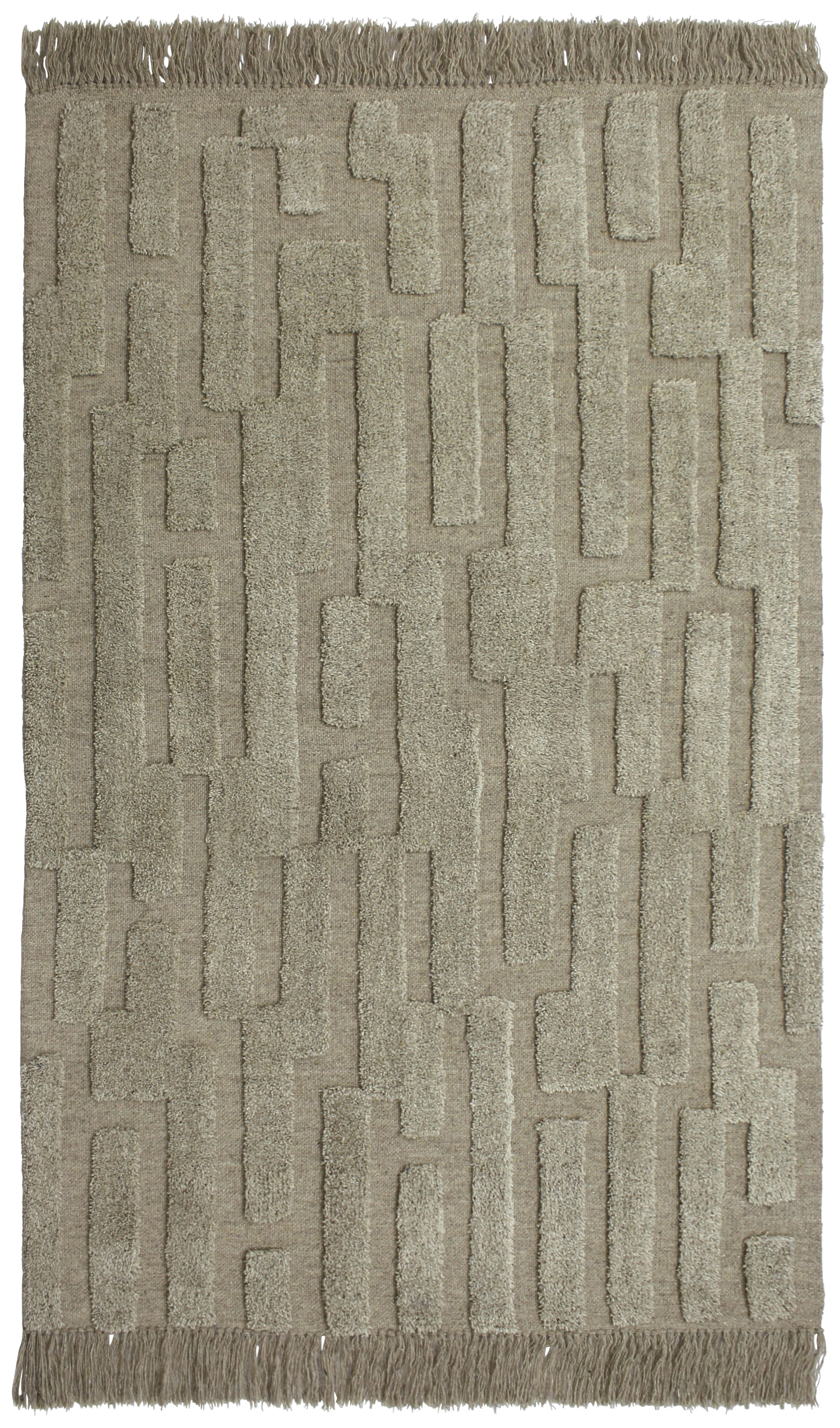 WOLLTEPPICH 160/230 cm  - Beige, Basics, Textil (160/230cm)