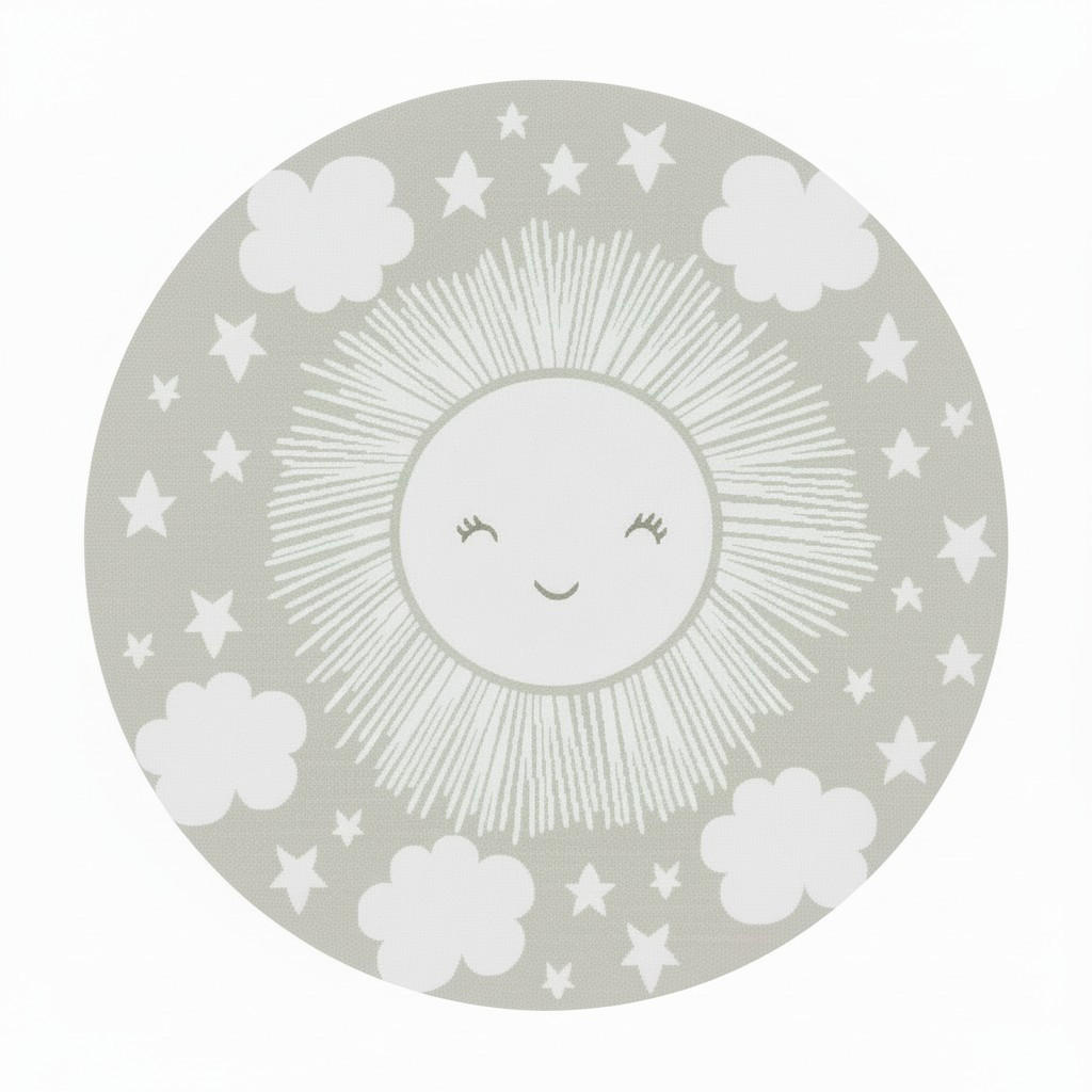 KINDERTEPPICH 120 cm  - Beige, Trend, Textil (120cm) - Ben'n'jen