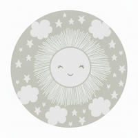 KINDERTEPPICH 120 cm  - Beige, Trend, Textil (120cm) - Ben'n'jen