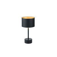 LED-TISCHLEUCHTE LOOP 15/30 cm   - Goldfarben/Schwarz, MODERN, Metall (15/30cm) - Musterring