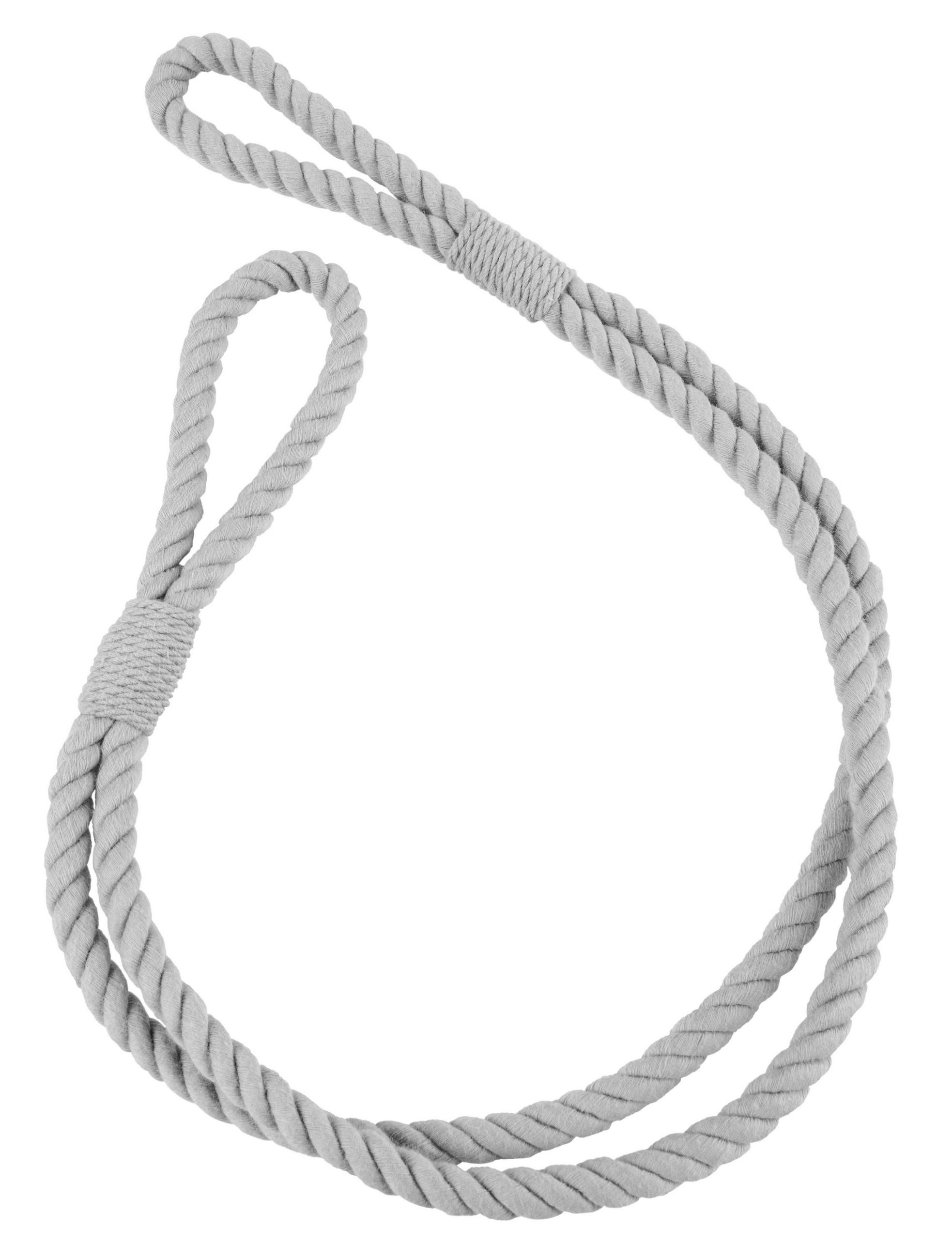 FÜGGÖNYELKÖTŐ 55 cm  - ezüstszínű, Basics, textil (55cm) - Esposa