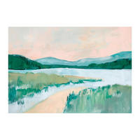 LEINWANDBILD Landschaft & Natur 70/100 cm  - Multicolor, Basics, Holz/Textil (70/100cm)