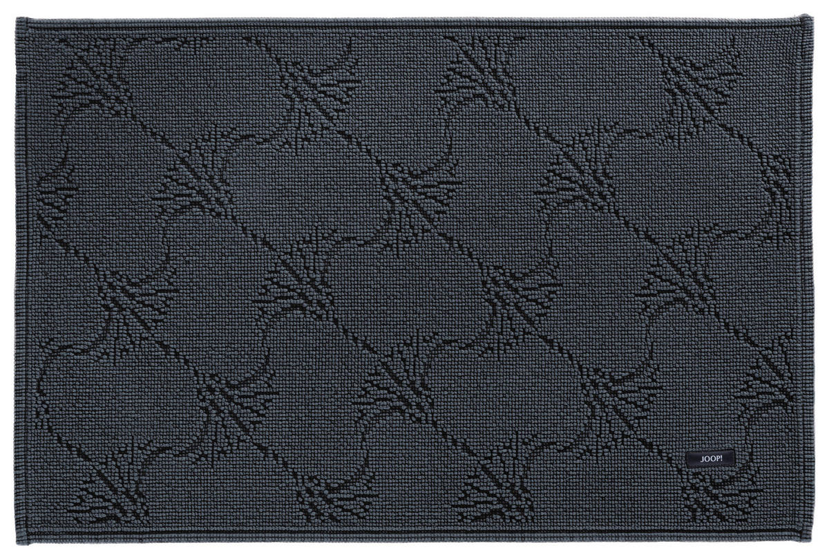 BADTEPPICH Anthrazit 50/70 cm  - Anthrazit, Design, Textil (50/70cm) - Joop!