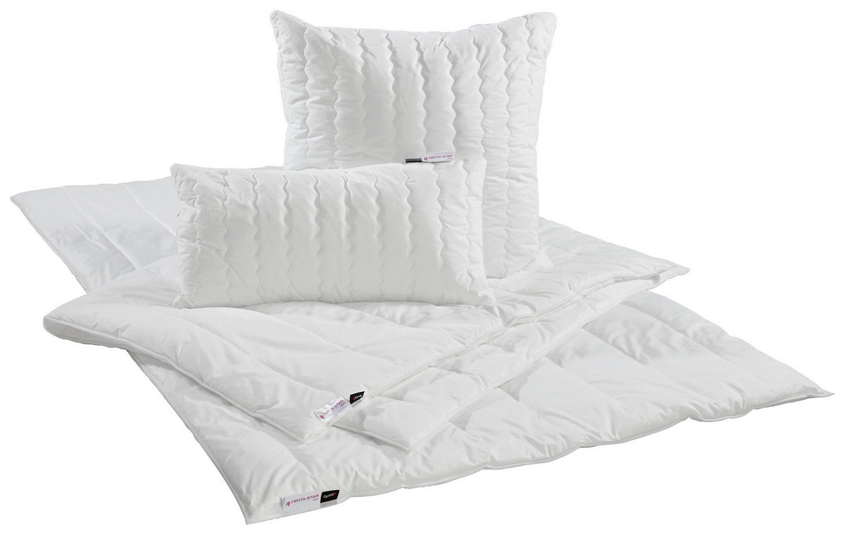 GANZJAHRESDECKE  Inspiration  135/200 cm   - Weiß, Design, Textil (135/200cm) - Centa-Star