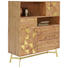 HIGHBOARD 110/126/40 cm - Goldfarben/Akaziefarben, LIFESTYLE, Holz/Holzwerkstoff (110/126/40cm) - Landscape HIGHBOARD 110/126/40 cm - Goldfarben/Akaziefarben, LIFESTYLE, Holz/Holzwerkstoff (110/126/40cm) - Landscape