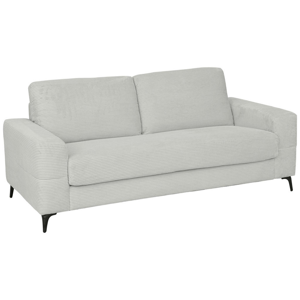 Thumbnail - Carryhome Schlafsofa, Hellgrau, Textil, 2-Sitzer, 204x89x98 cm, Armteil links, rechts, Kinder- & Jugendzimmer, Jugendmöb...