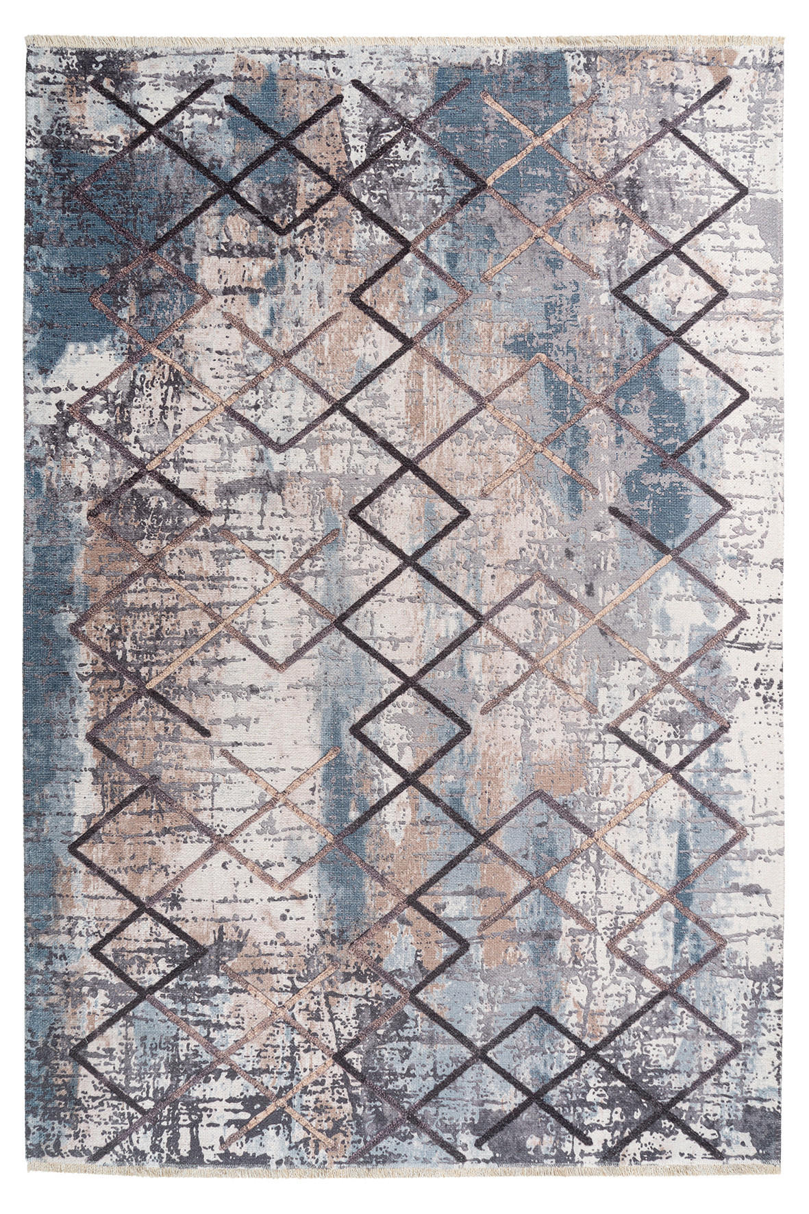 FLACHWEBETEPPICH 115/170 cm  - Multicolor, Design, Textil (115/170cm) - Novel