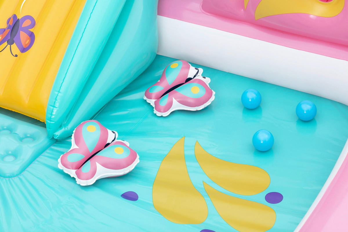 PLANSCHBECKEN 180/180/117 cm  - Multicolor, Basics, Kunststoff (180/180/117cm) - Bestway