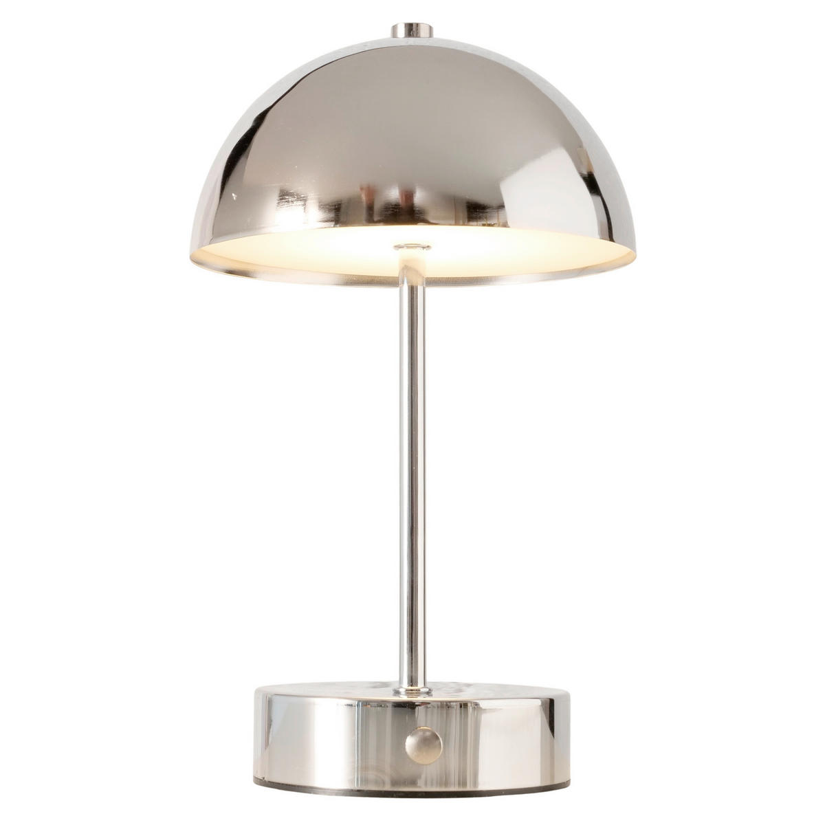 TISCHLEUCHTE - Silberfarben, Basics, Metall (15/15/26cm)