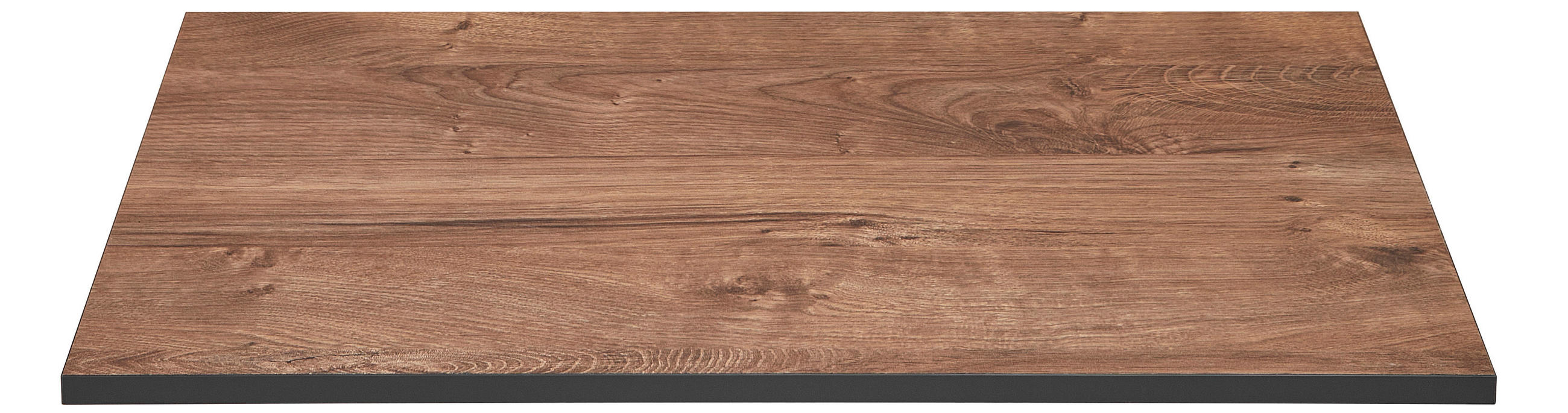 WASCHTISCH-ABDECKPLATTE  - Eichefarben/Schwarz, Design, Holzwerkstoff (73/44,5/1,6cm) - Xora